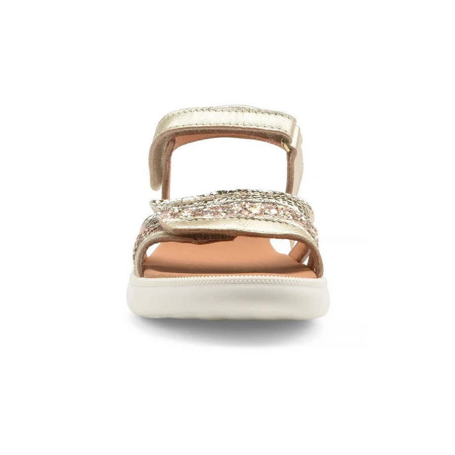 Gbb Océane Flache Sandale mit Glitzer Riemen  