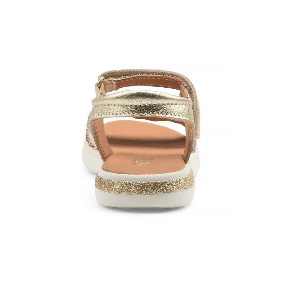 Gbb Océane Flache Sandale mit Glitzer Riemen  