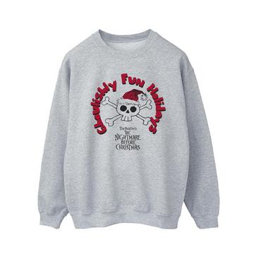 The Nightmare Before Christmas Ghoulishly Fun Holidays Sweatshirt