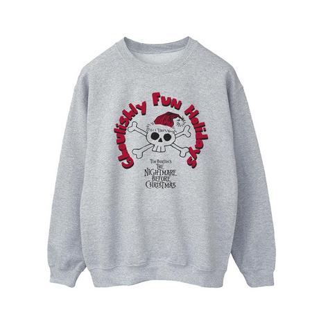 Disney  The Nightmare Before Christmas Ghoulishly Fun Holidays Sweatshirt 