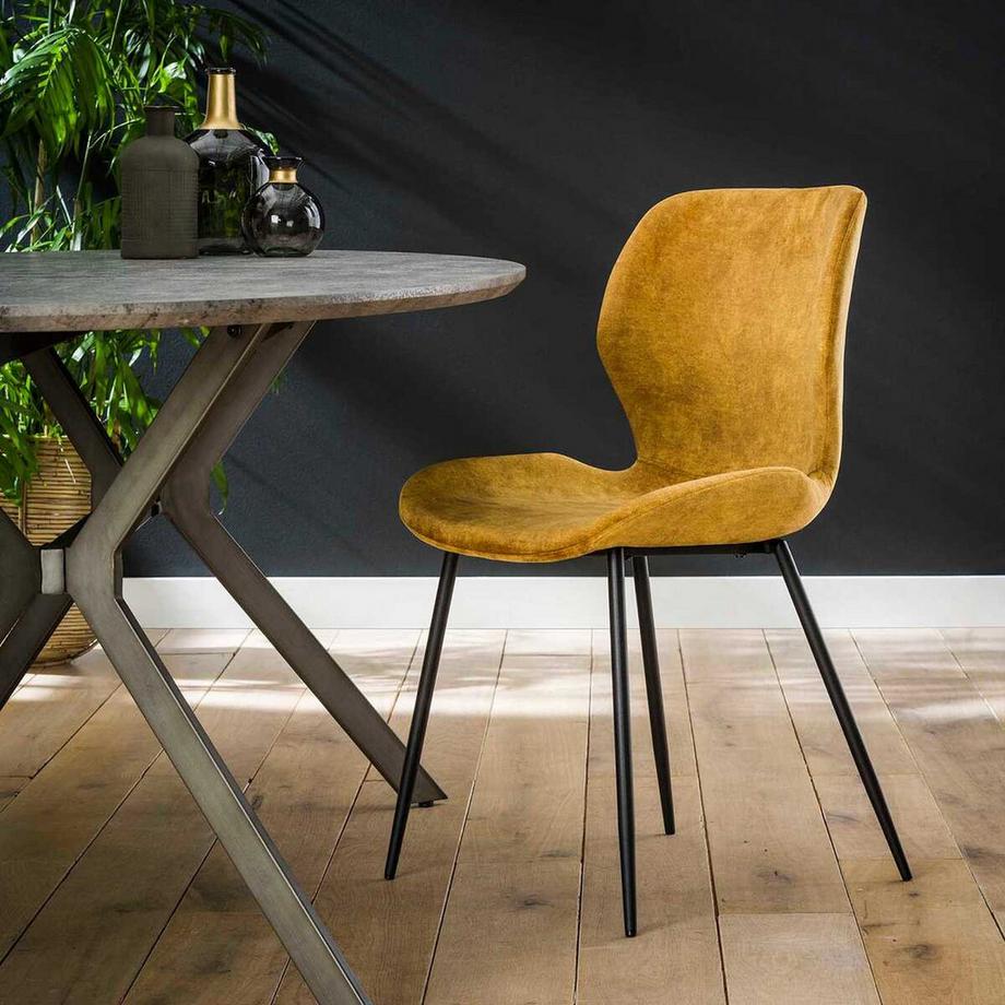 mutoni Sedia Osaka Velvet oro  