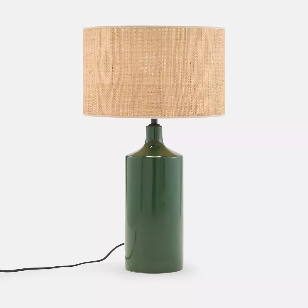 La Redoute Intérieurs – Tischlampe Rabano, One Size, Grün