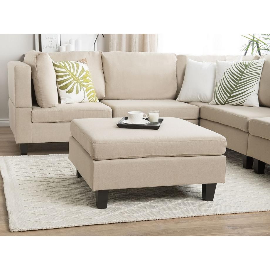 Beliani Ottomana en Tessuto Classico FEVIK  