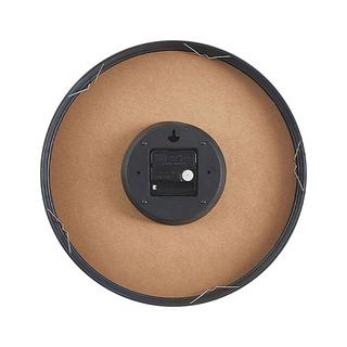 Beliani Horloge murale en Verre Industriel DAVOS  