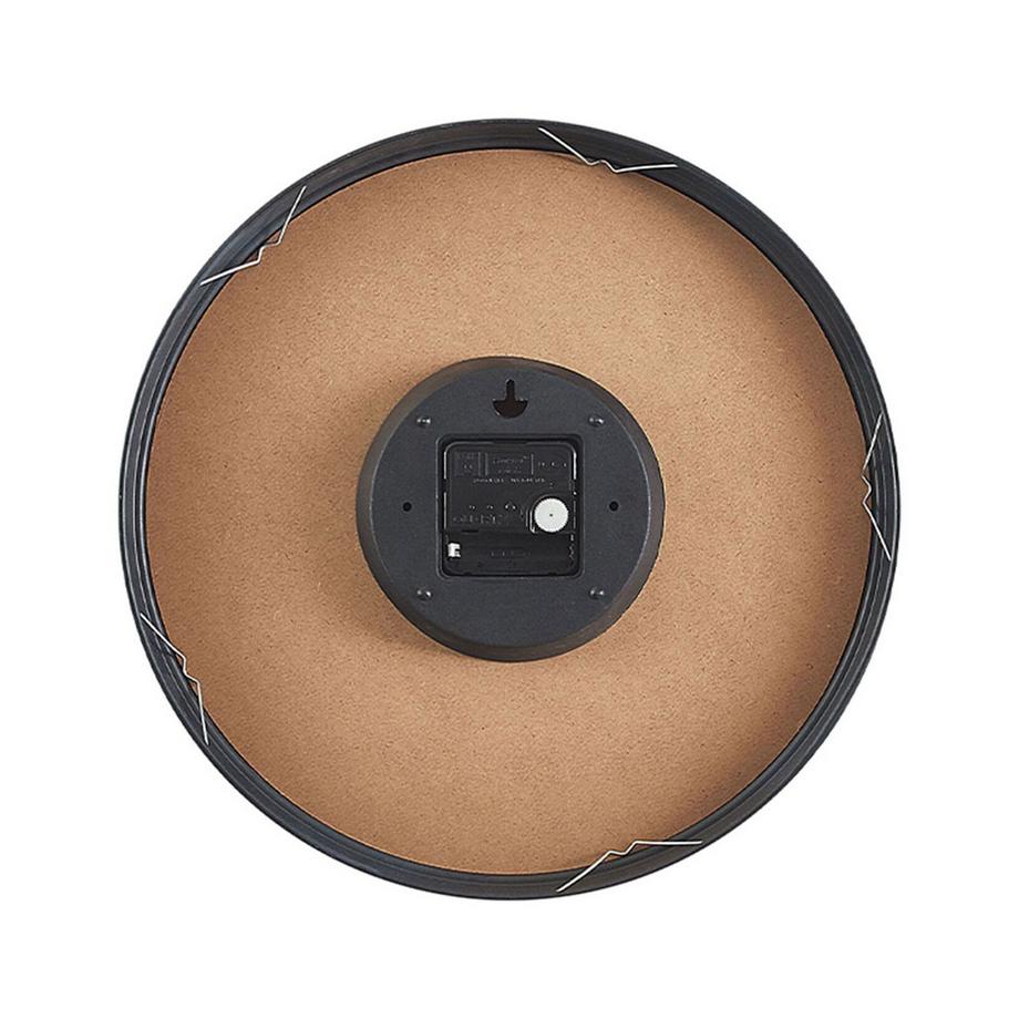 Beliani Horloge murale en Verre Industriel DAVOS  