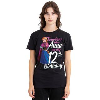 FROZEN Fearless Like Anna T-Shirt 12e Anniversaire  