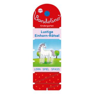 Bandolino. Lustige Einhorn-Rätsel Barnhusen, Friederike; Johannsen, Bianca (Illustrationen) Copertina rigida 