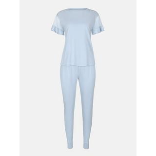 Lisca  Pyjama Hausanzug Hose Top Kurzarm Smooth 