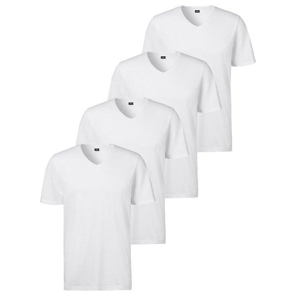 Image of s. Oliver 4er Pack Basic - Unterhemd / Shirt Kurzarm - M