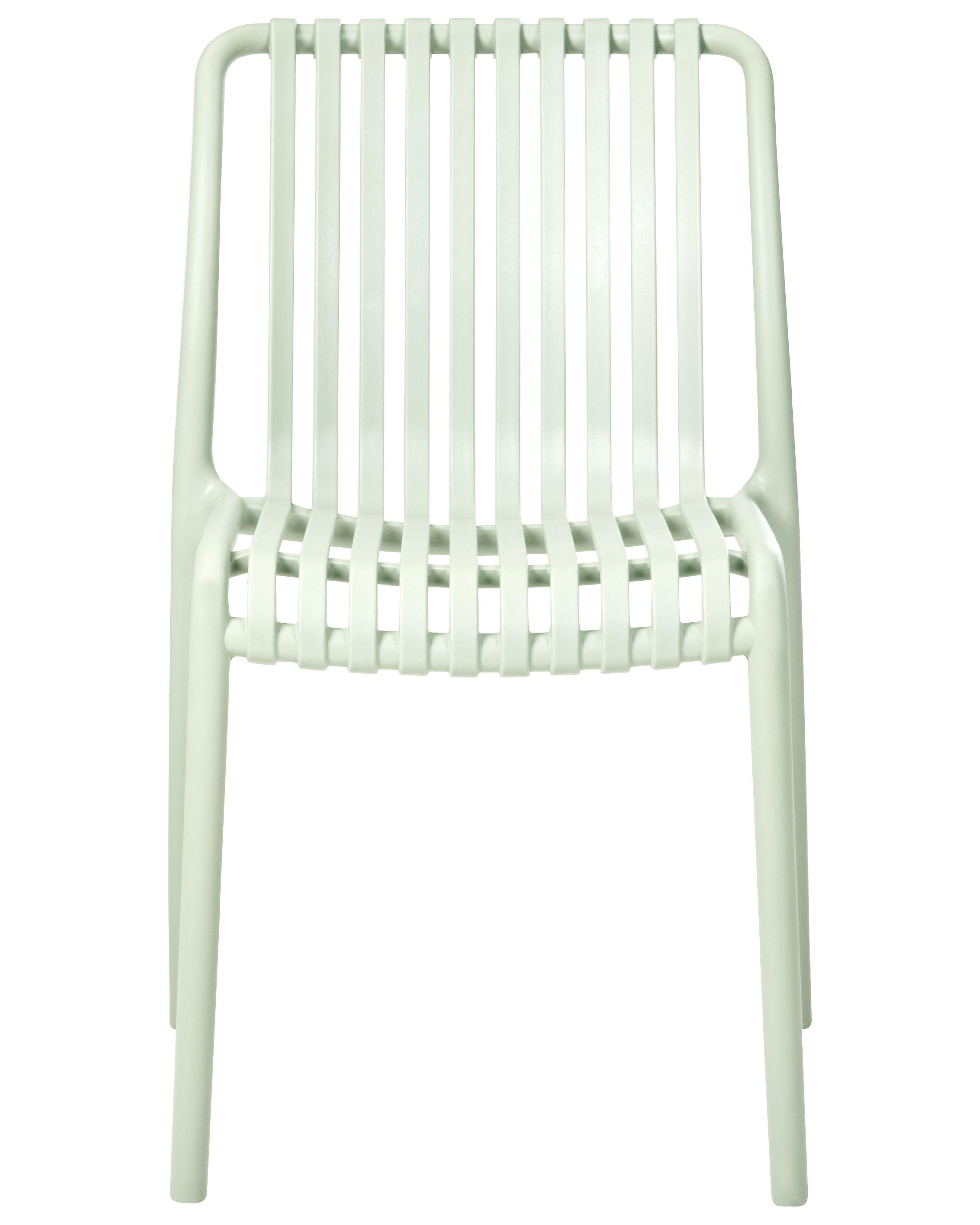 Beliani Set di 4 sedie da giardino en Polipropilene Moderno ARICCIA  