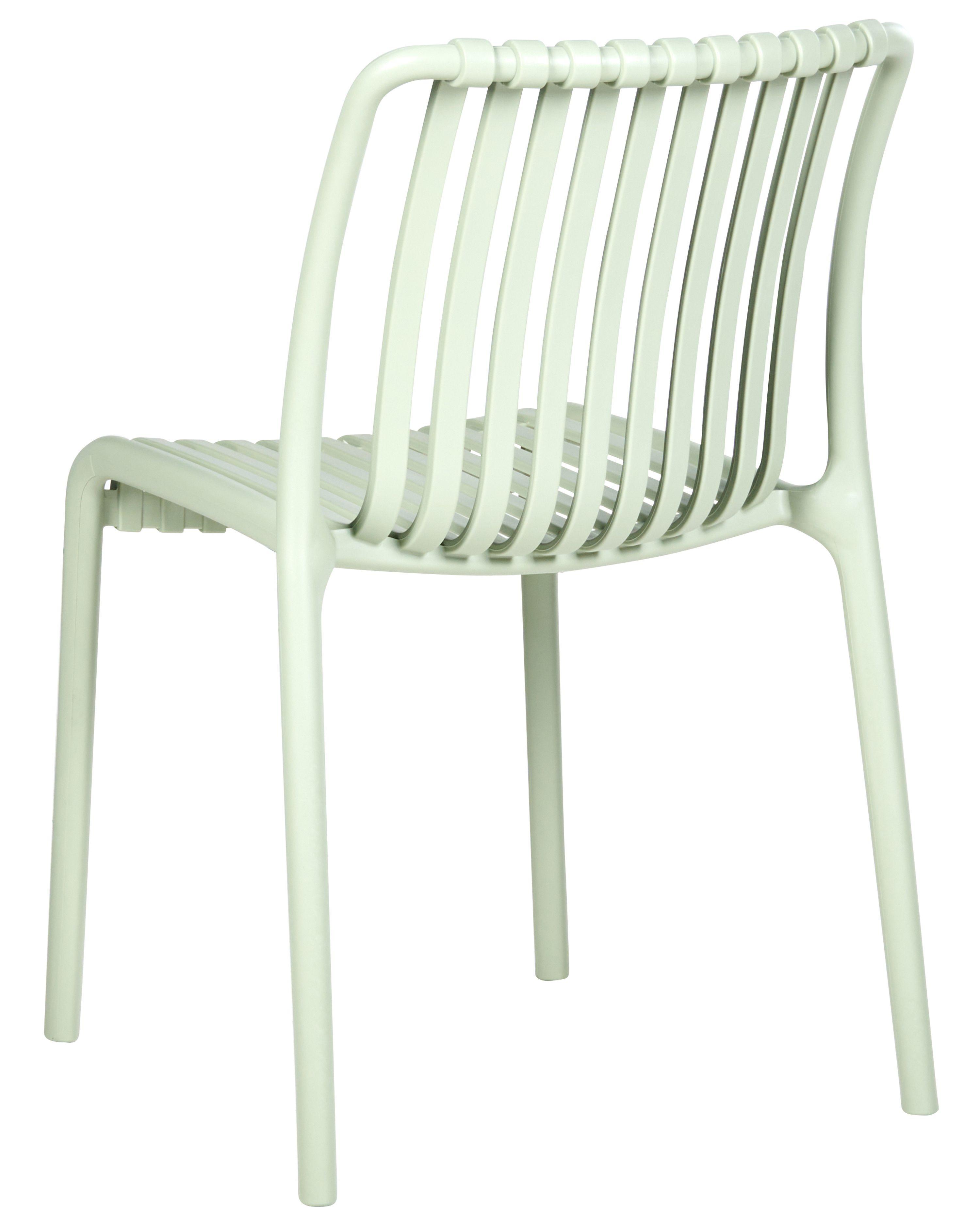 Beliani Set di 4 sedie da giardino en Polipropilene Moderno ARICCIA  