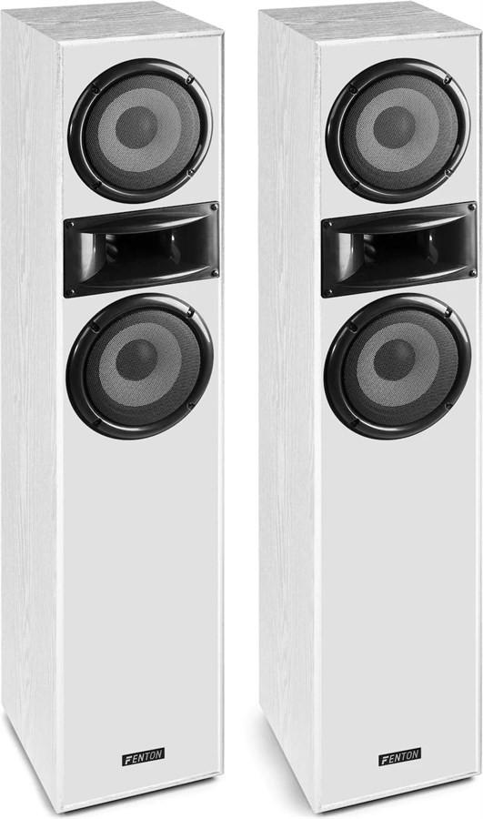 Fenton  Standlautsprecher (Paar) SHF700W, weiss 