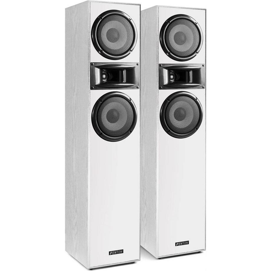 Fenton  Standlautsprecher (Paar) SHF700W, weiss 