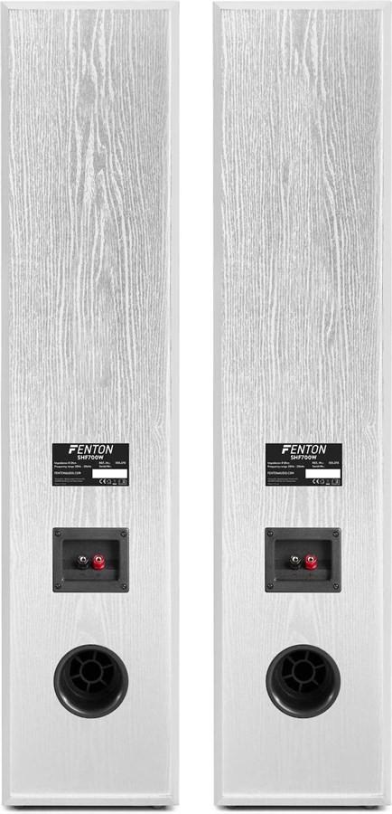 Fenton  Standlautsprecher (Paar) SHF700W, weiss 