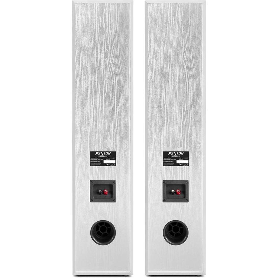 Fenton  Standlautsprecher (Paar) SHF700W, weiss 