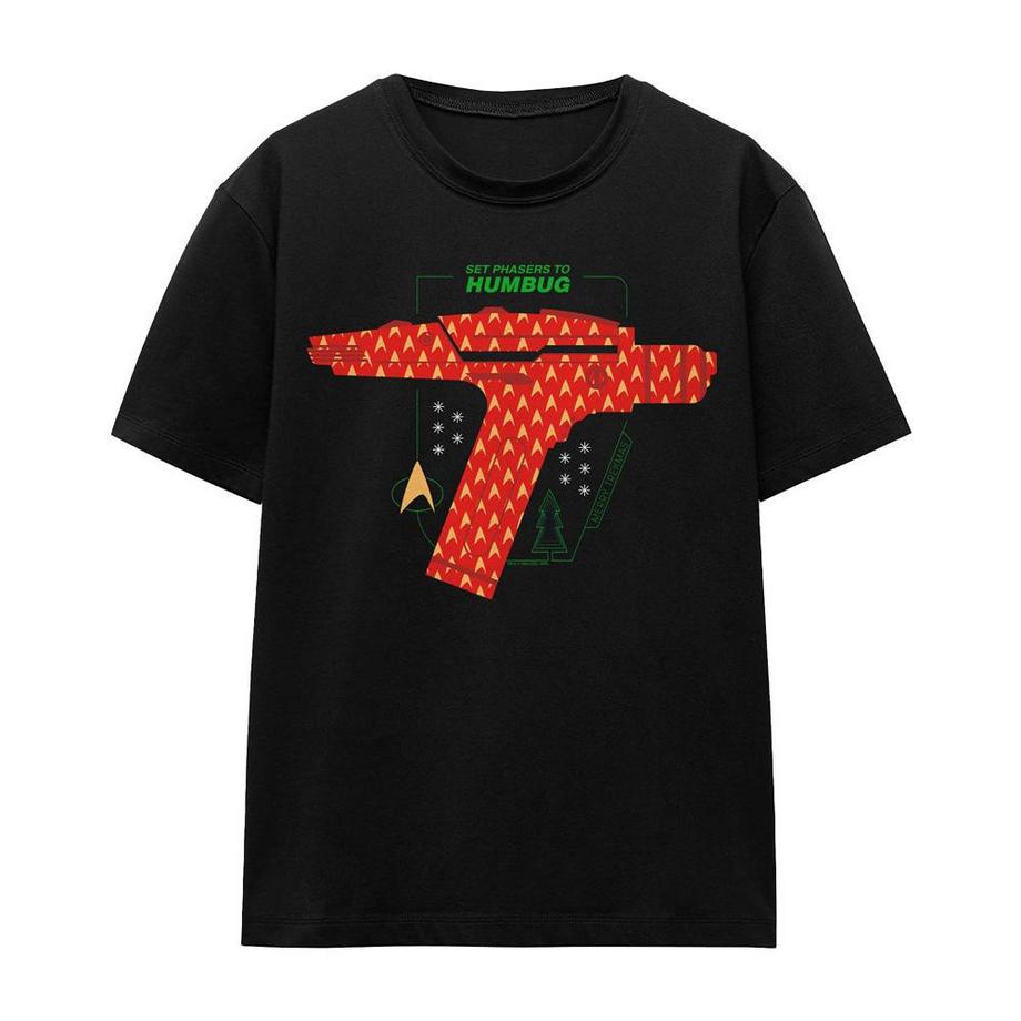 Phaser Set To Humbug T-Shirt  Weihnachtliches Design