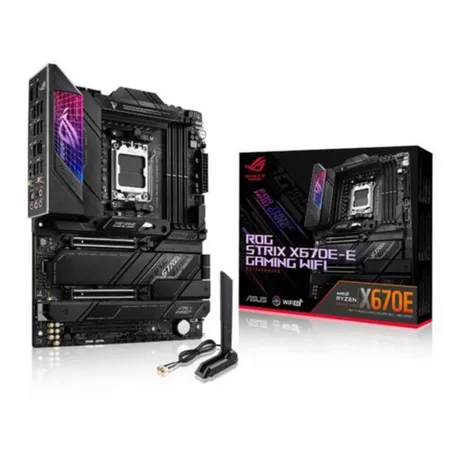 ASUS  ROG STRIX X670E-E GAMING WIFI AMD X670 Presa di corrente AM5 ATX 