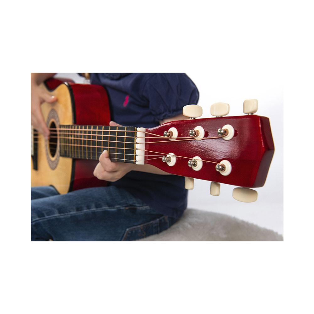 Boogie Bee  Kindergitarre mit 6 Saiten 75cm 