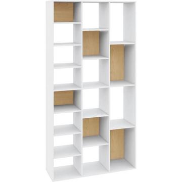 Libreria Arctic bianco-naturale 178