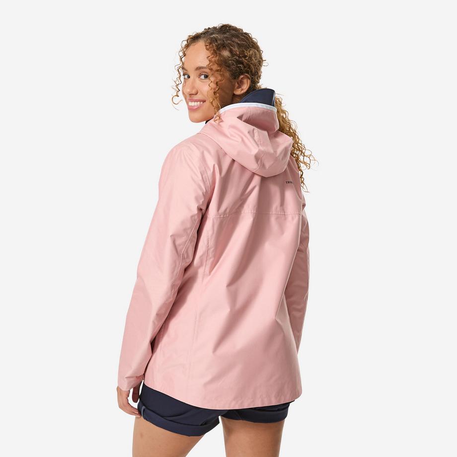 DECATHLON  Segeljacke wind- und wasserdicht , 100 rosa 