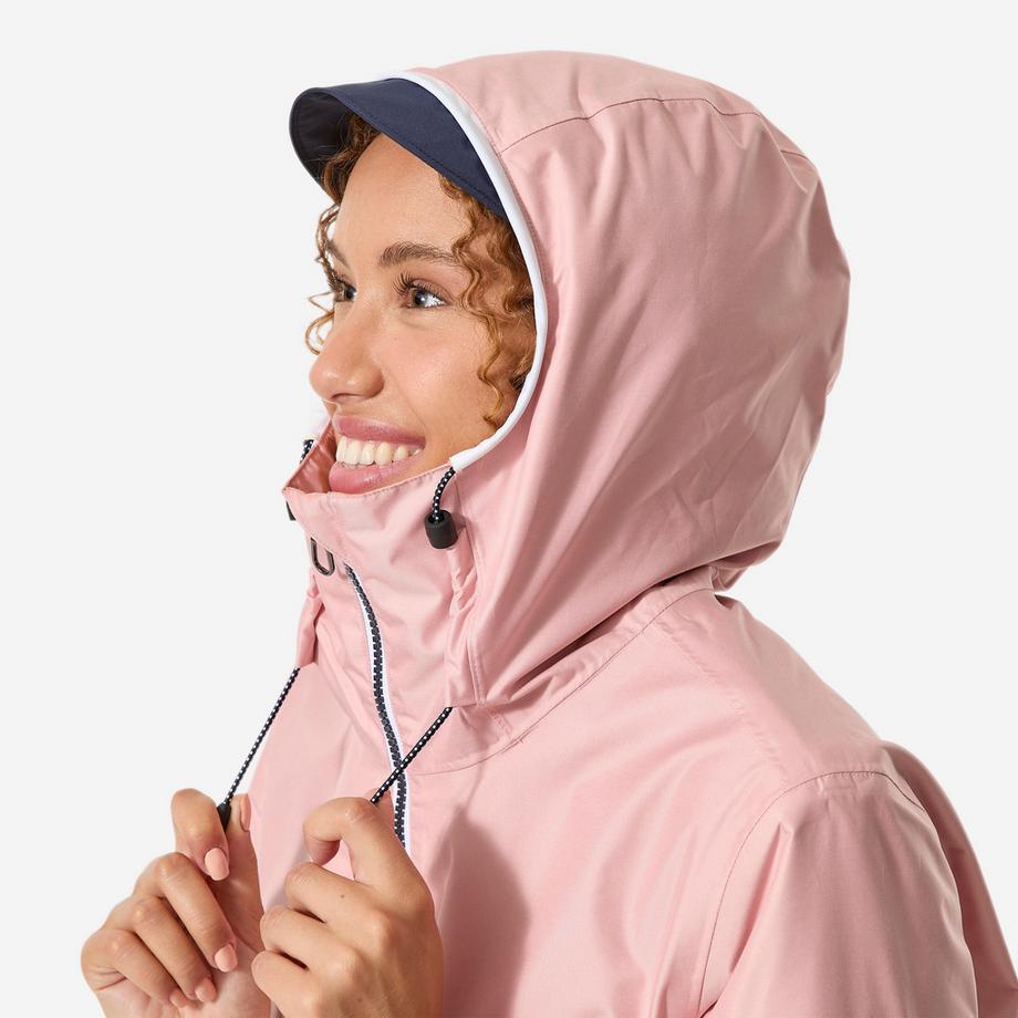 DECATHLON  Segeljacke wind- und wasserdicht , 100 rosa 