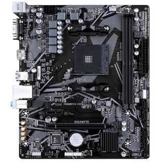 Gigabyte  A520M K V2 Mainboard - Unterstützt AMD Ryzen 5000 Serie AM4 CPUs, bis zu 5100MHz DDR4 (OC), PCIe Gen3 x4 M.2, GbE LAN, USB 3.2 Gen 1 