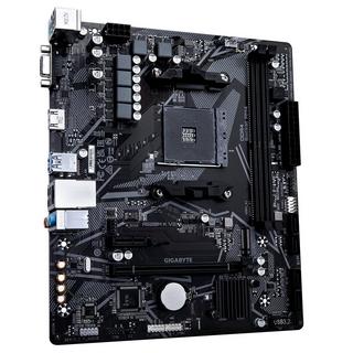 Gigabyte  A520M K V2 Mainboard - Unterstützt AMD Ryzen 5000 Serie AM4 CPUs, bis zu 5100MHz DDR4 (OC), PCIe Gen3 x4 M.2, GbE LAN, USB 3.2 Gen 1 