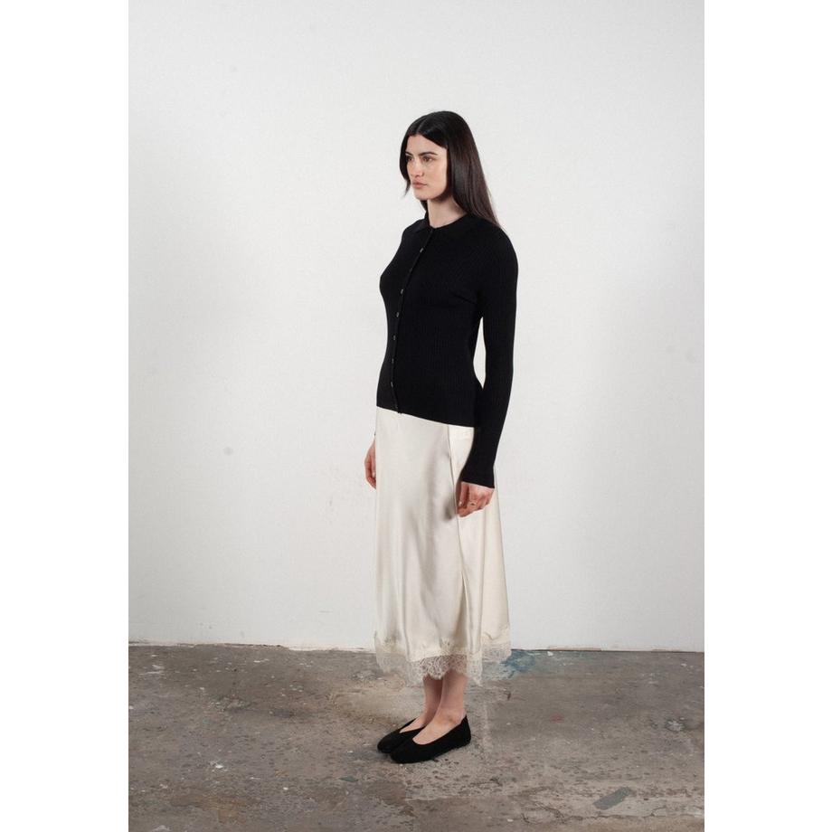 Studio Cashmere8 Frida 4 Langarm Poloshirt  