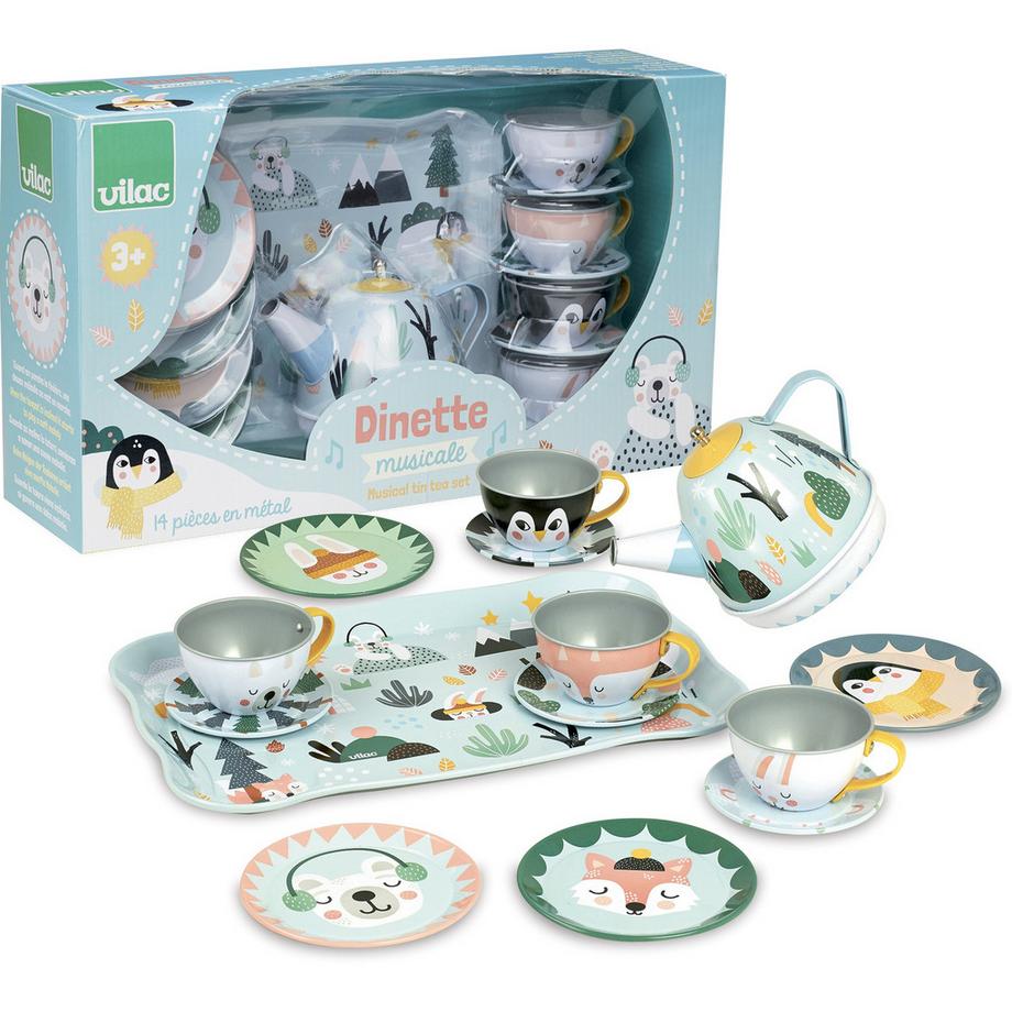 Vilac  Dinette musicale Banquise, Michelle Carlslund, Imitation, Vilac 