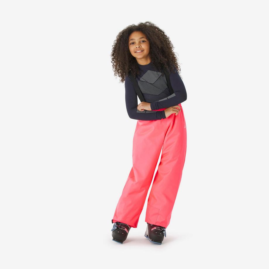 WEDZE  Pantalon de ski enfant à bretelles polyester 