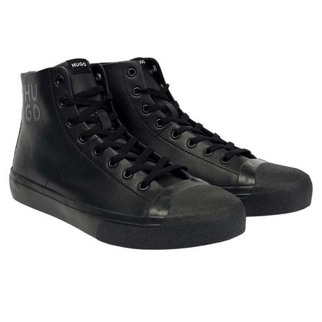 HUGO  High Top Turnschuhe Dyer, Leder 
