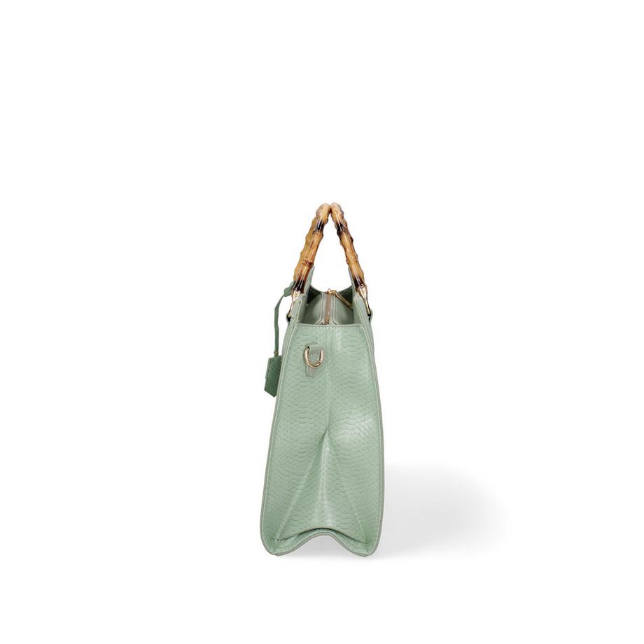Diana&Co. Borsa a tracolla con manico in bambù  