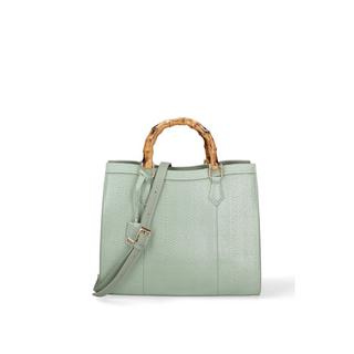 Diana&Co. Schultertasche mit Bambusgriff  