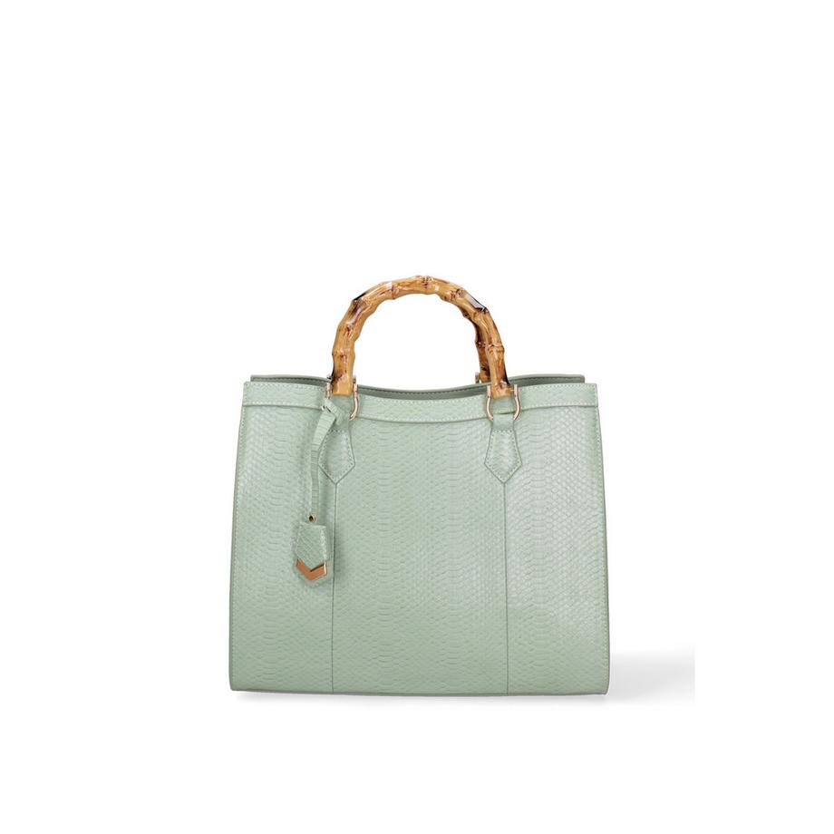 Diana&Co. Borsa a tracolla con manico in bambù  