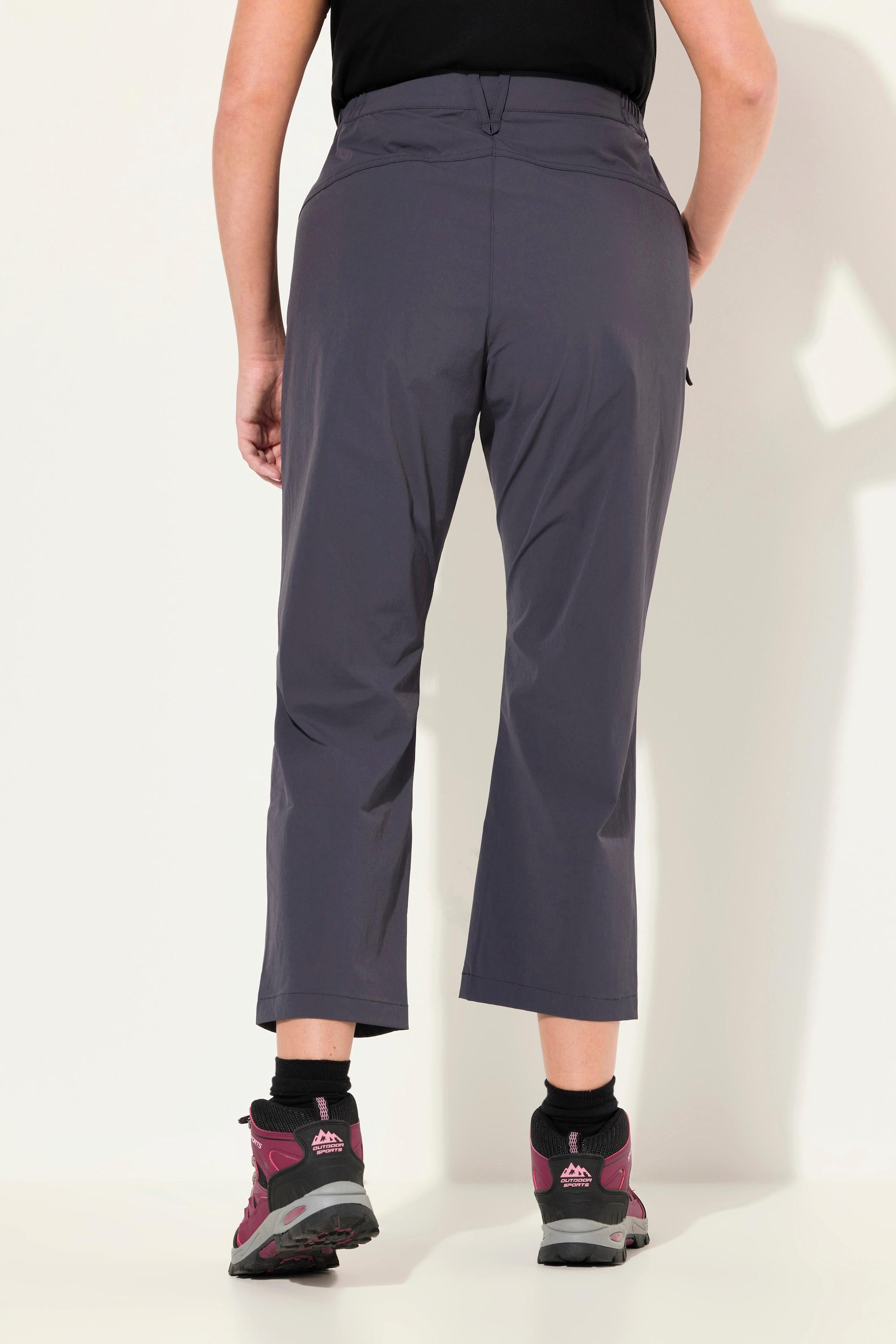 Ulla Popken  Pantalon technique 7/8, séchage rapide, taille confortable 