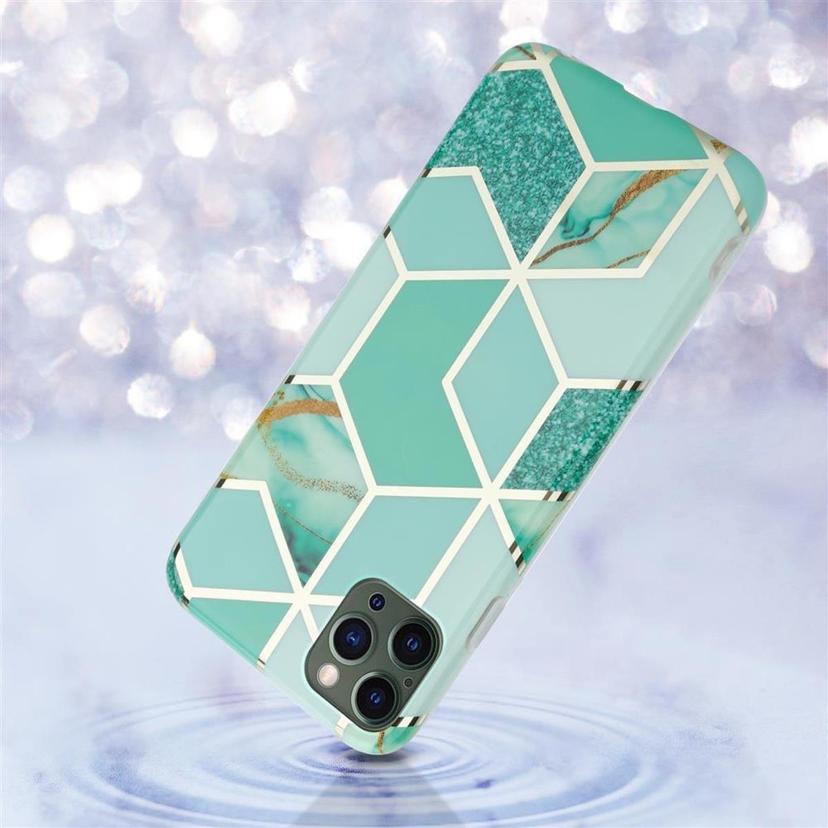 Cadorabo  Housse compatible avec Apple iPhone 12 PRO MAX - Coque de protection en silicone TPU avec motif mosaïque 