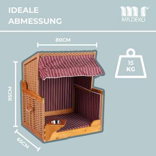 Activity-board  chaise de plage pour chien, osier PE avec housse de protection pour jardin, patio, salon, panier de plage, panier pour chien 