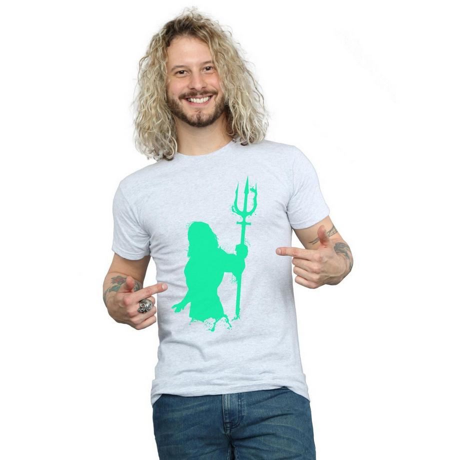 DC COMICS Aquaman Silhouette T-Shirt  