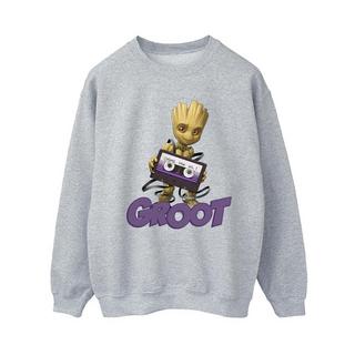 Guardians Of The Galaxy Groot Felpa Stampa Grafica  