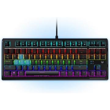 Gaming-Tastatur Predator Aethon 301 Kabelgebunden, ohne Keypad, 6-Zonen-RGB