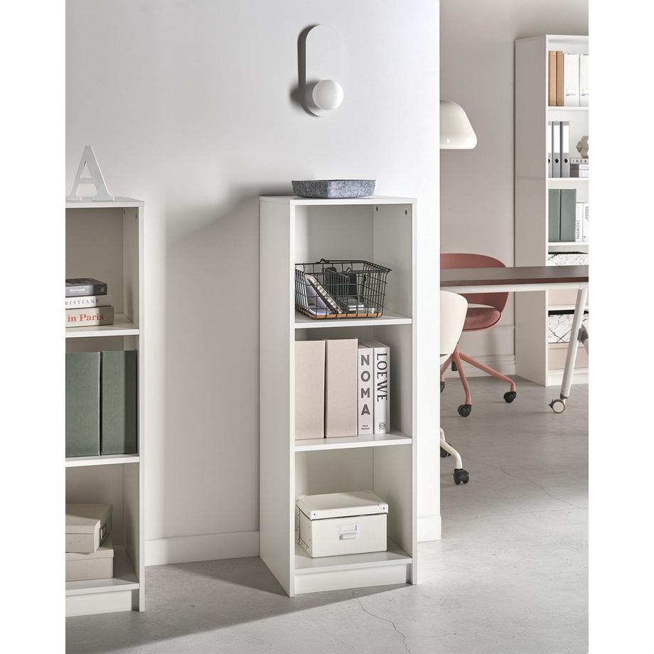 Beliani Libreria a 3 ripiani en Pannello di fibre (LDF) Minimalista ZEHNA  