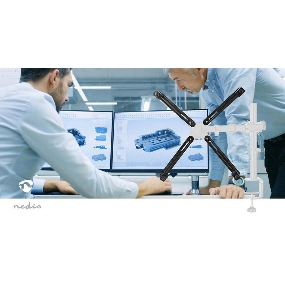 Nedis Adapter-Montagesatz | 13" | 27" | Maxvikt: 8 kg  