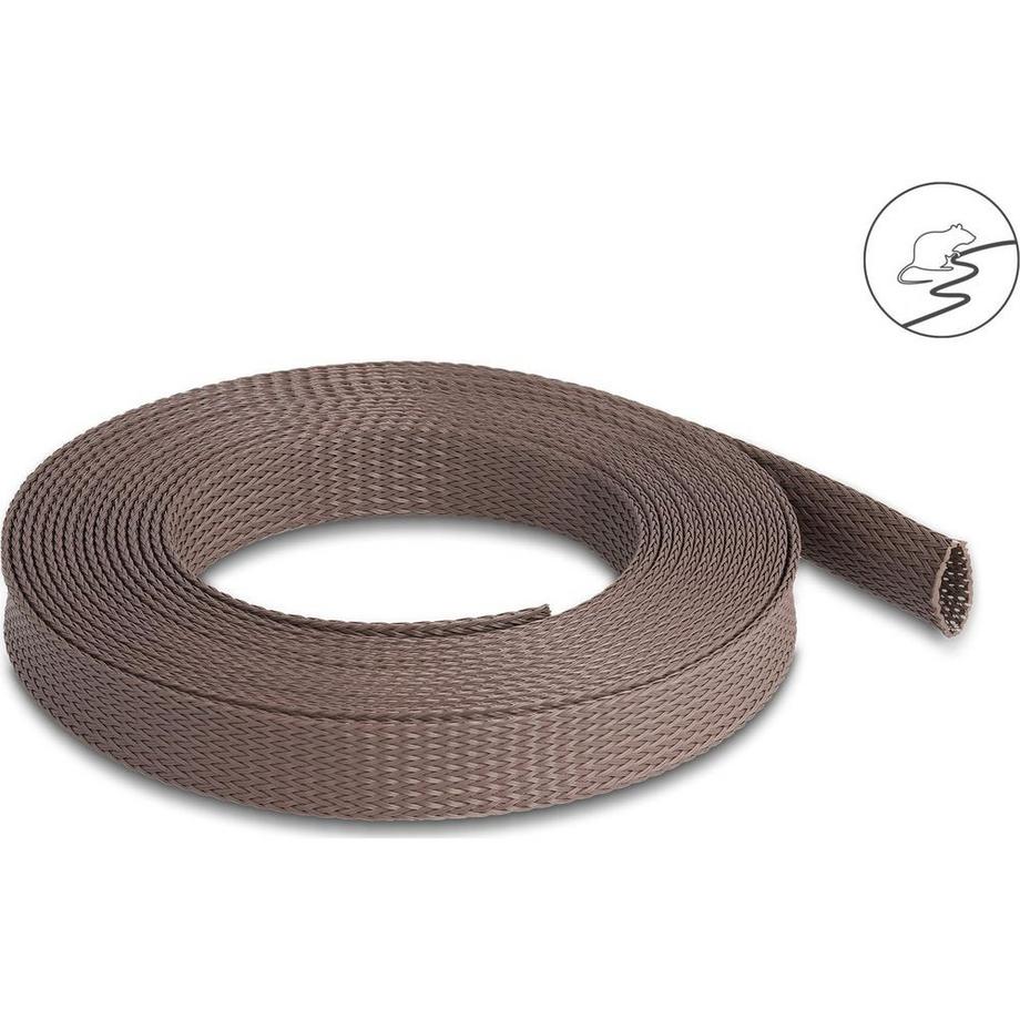 DeLock  Geflechtschlauch nagerfest 