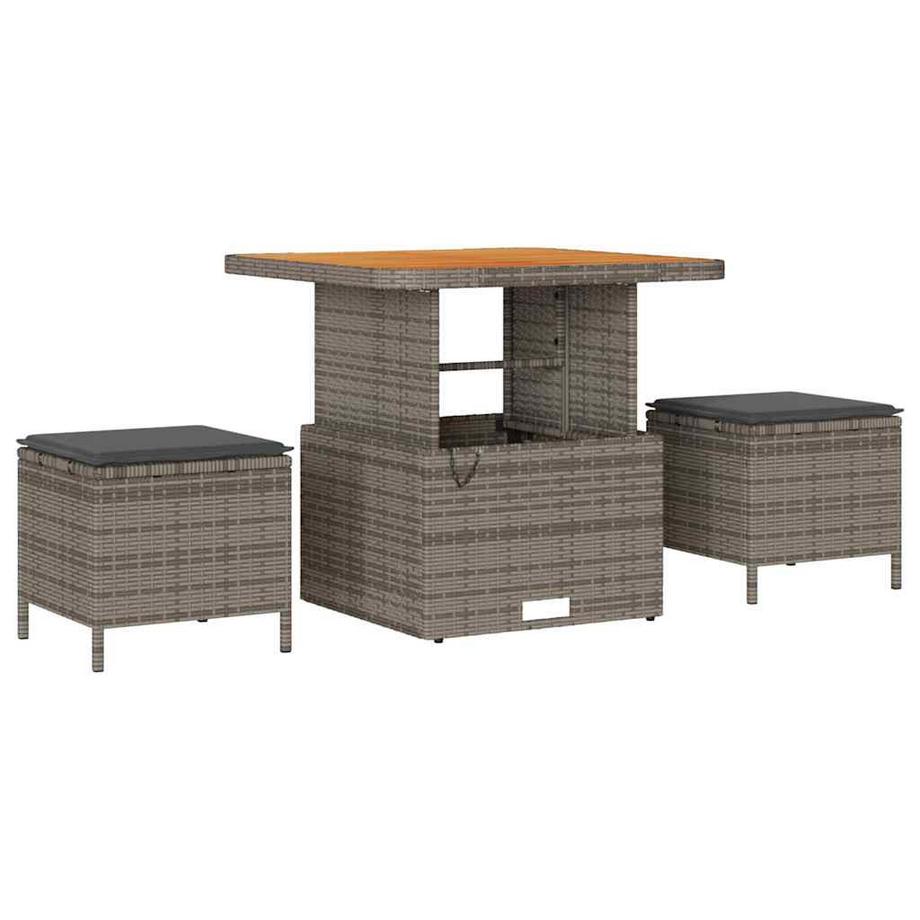VidaXL Gartensofa-set poly-rattan  