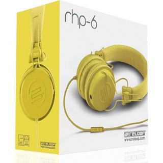 Reloop  ON-EAR-KOPFH�RER RHP-6 GELB 