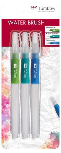 Tombow TOMBOW Wassertankpinsel WB-3P Set, 3 Stück  