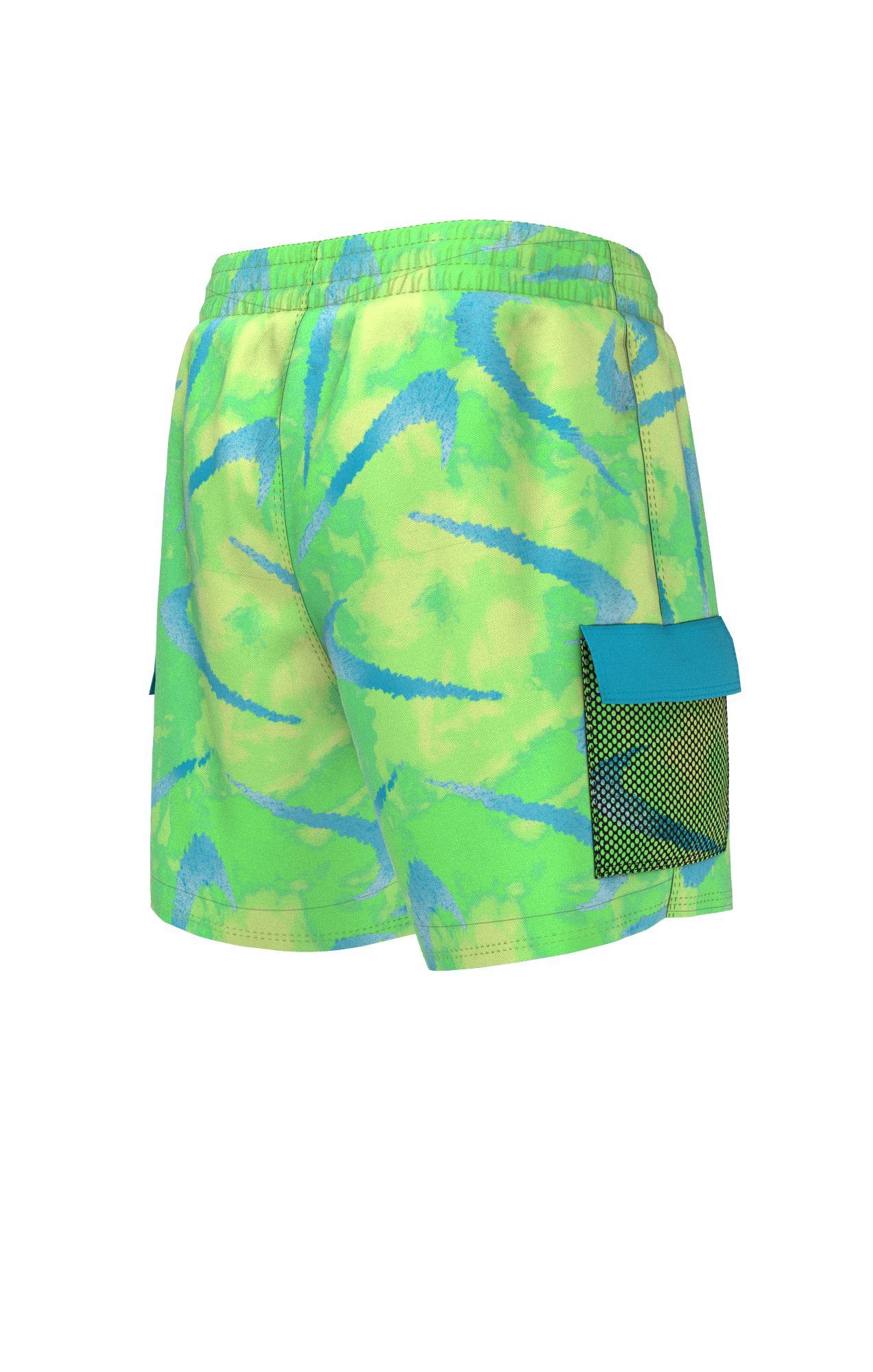 NIKE  NIKE TIE DYE SWOOSH 4" VOLLEY SHORT 