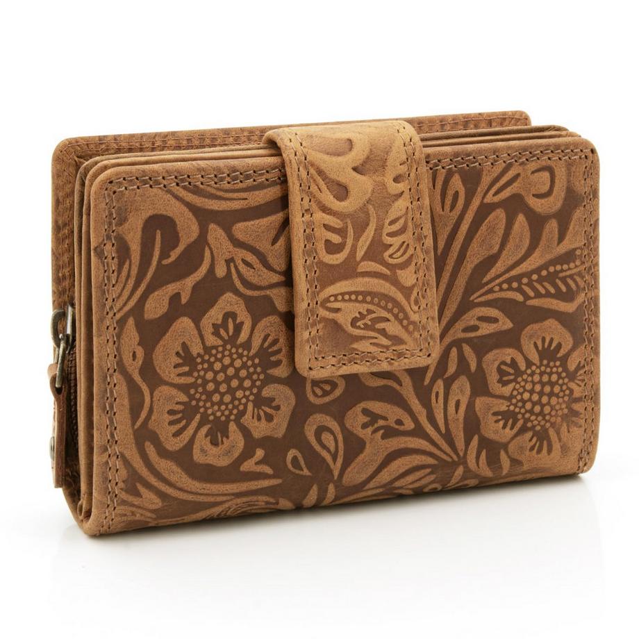 Portefeuille en cuir avec protection RFID