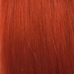 Hair Extensions Fantasy, Echthaar Dunkelorange/Dark Orange 55/60 cm, 10 Ex
