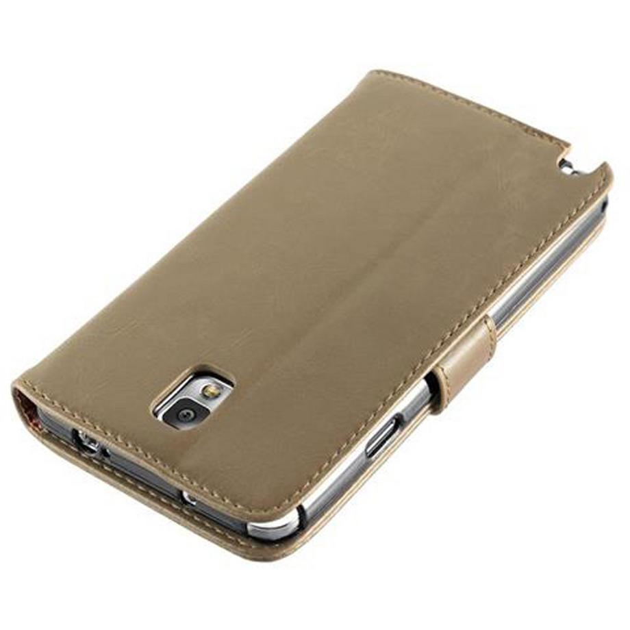 Cadorabo  Housse compatible avec Samsung Galaxy NOTE 3 - Coque de protection avec fermeture magnétique, fonction de support et compartiment pour carte 